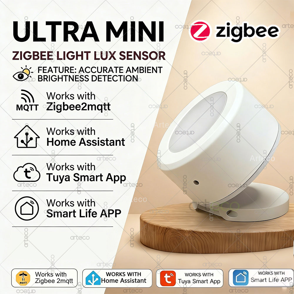 Smart Home Project - Ultra Mini Zigbee Light Sensor illuminance