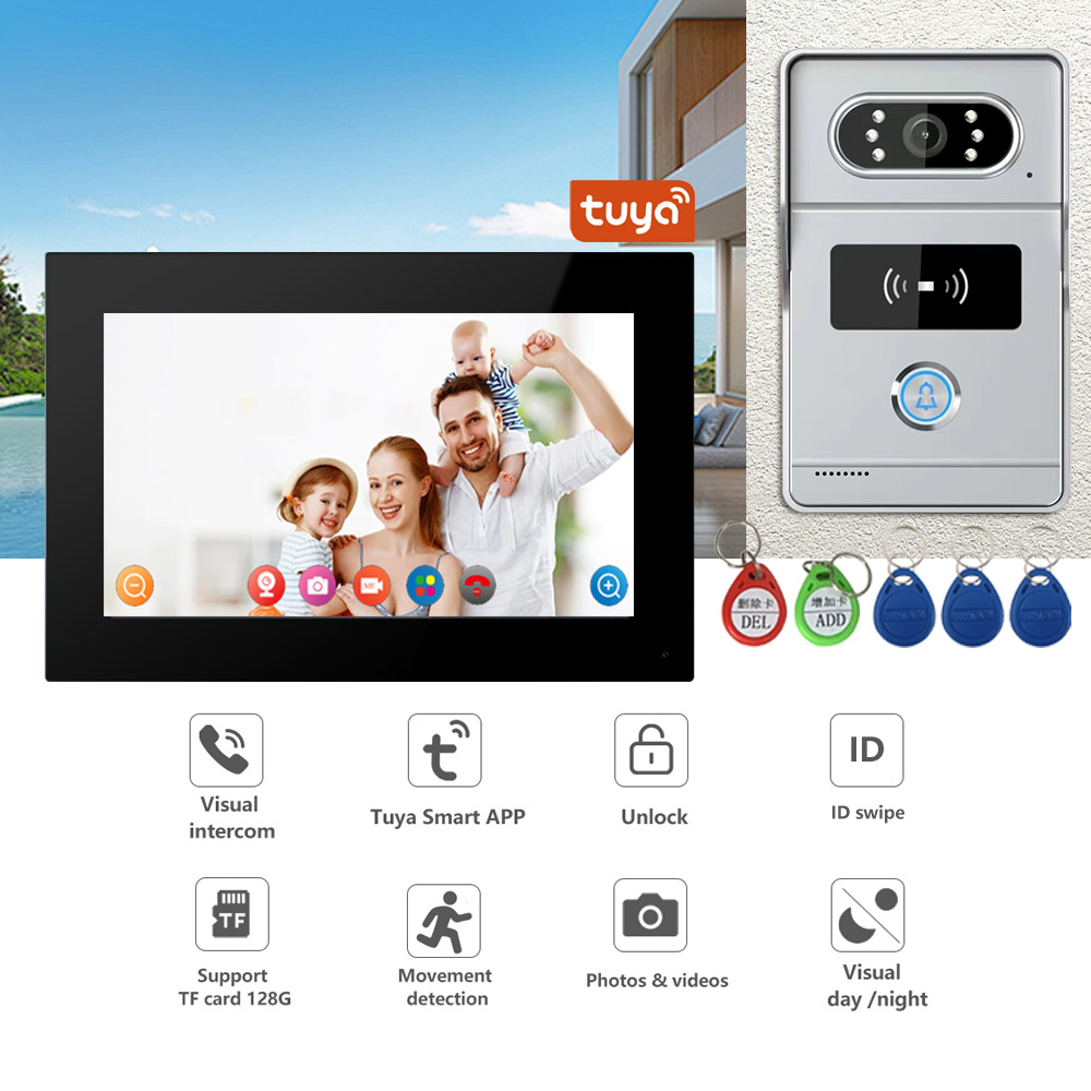 Wifi Doorbell Camera - 2MP 1080P Tuya APP IR Night