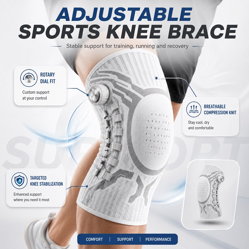 Smart Home Wellness - Smart Knob Knee Brace Patella Gel