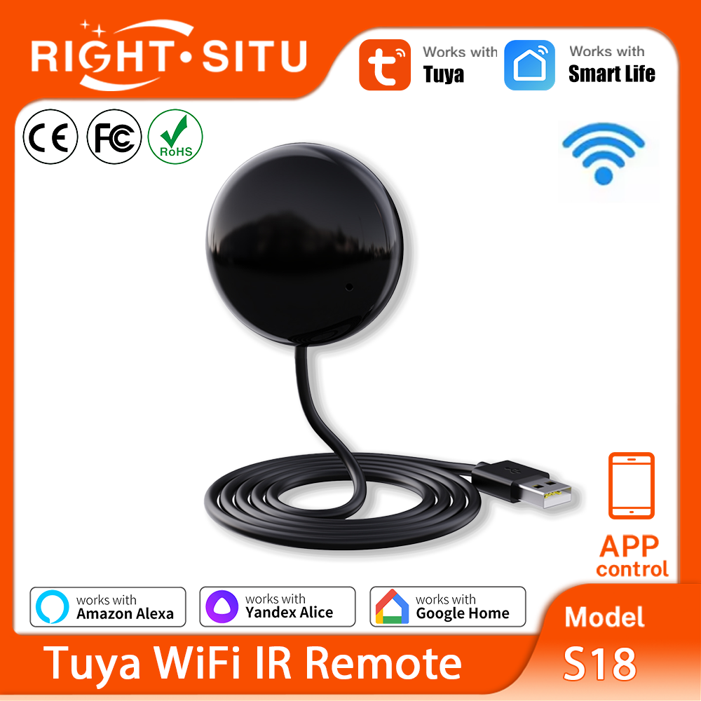 Smart Home Ir - Tuya WiFi IR Remote For Smart