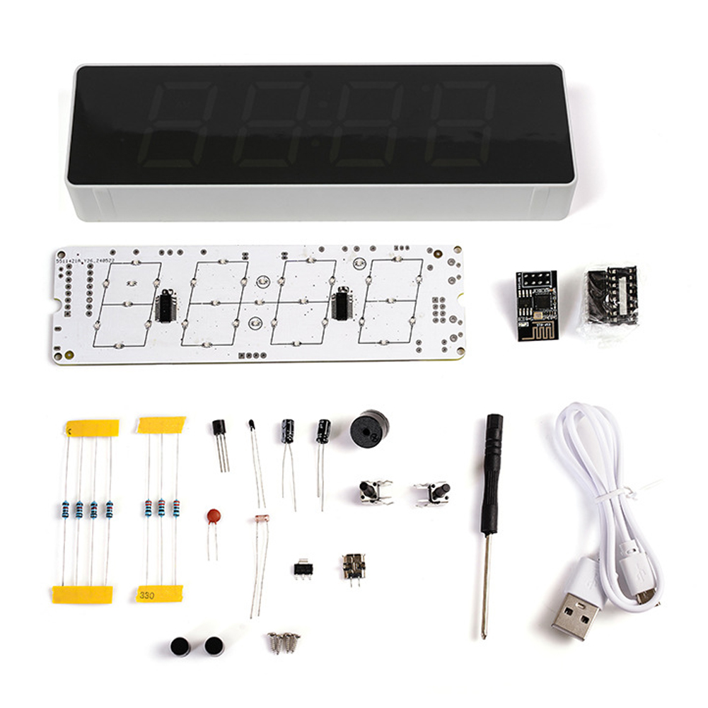 Smart Home Esp8266 - ESP8266 IoT Colorful WiFi Clock Kit
