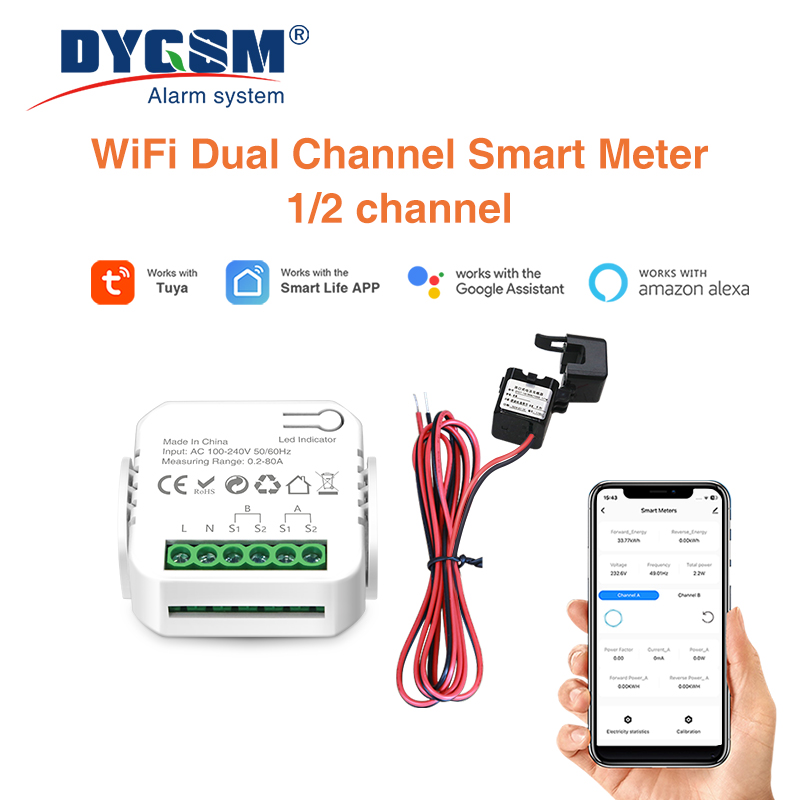 Smart Energy Monitor - Tuya Smart Wifi Intelligent Energy Meter