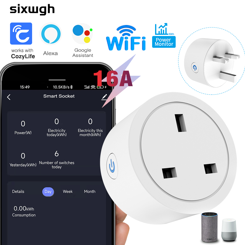 Smart Home Or Smart Home - WiFi Smart Socket 16A UK Plug