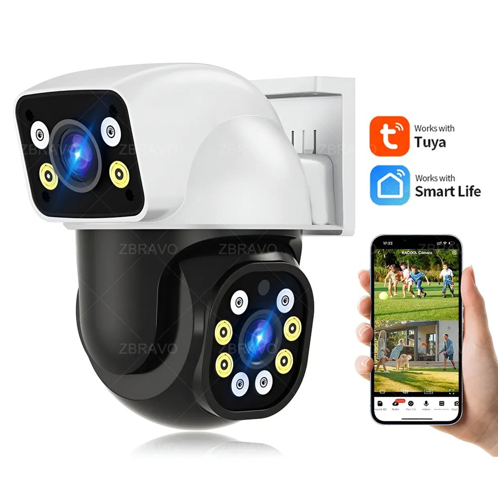 Smart Home Outdoor Camera - Smartlife 8MP WiFi Tuya Outdoor Camera