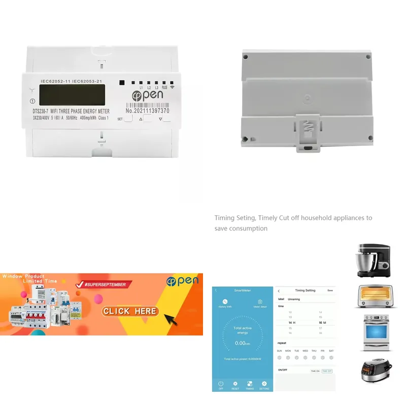 Smart Home Remote Control - APP 220V 400V Over Under Voltage