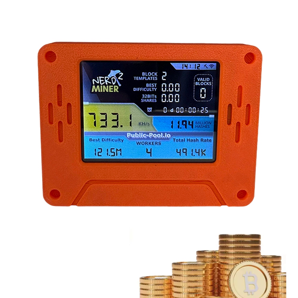 Upgrade Smart Home - AC62-Bitcoin BTC Solo Miner 735Kh/S Nerdminer