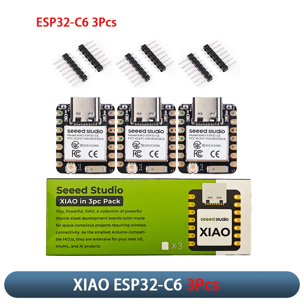 Smart Home Esp32 - XIAO ESP32-C6 3Pcs Development Board Module
