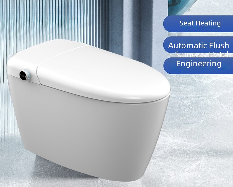 Smart Home - Heated Smart Toilet Seat, Automatic Flushing,