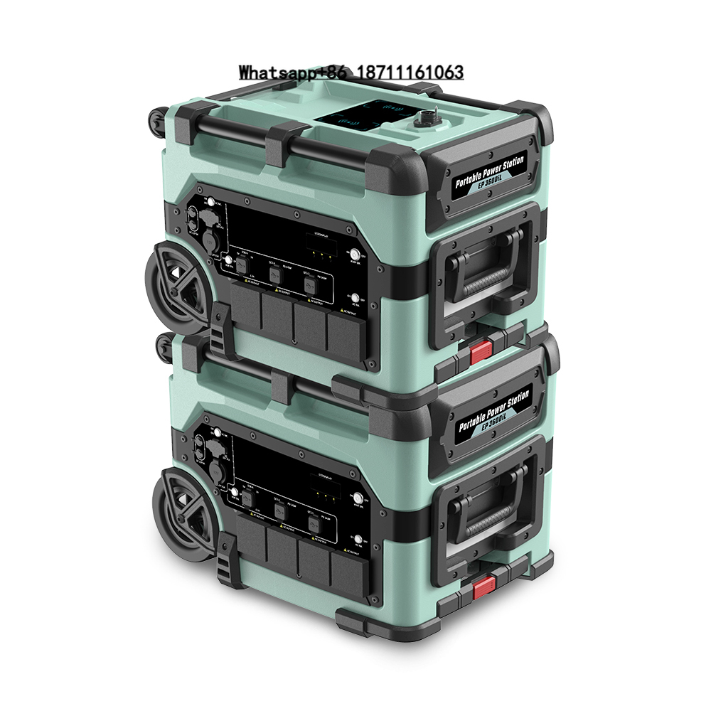 Smart Home - Portable 7680Wh Smart Monitoring System Mobile