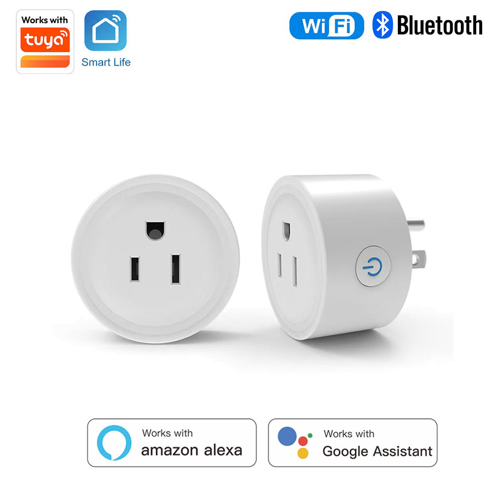 Smart Home Sistem - Tuya US-Spec 10A Smart round Plug