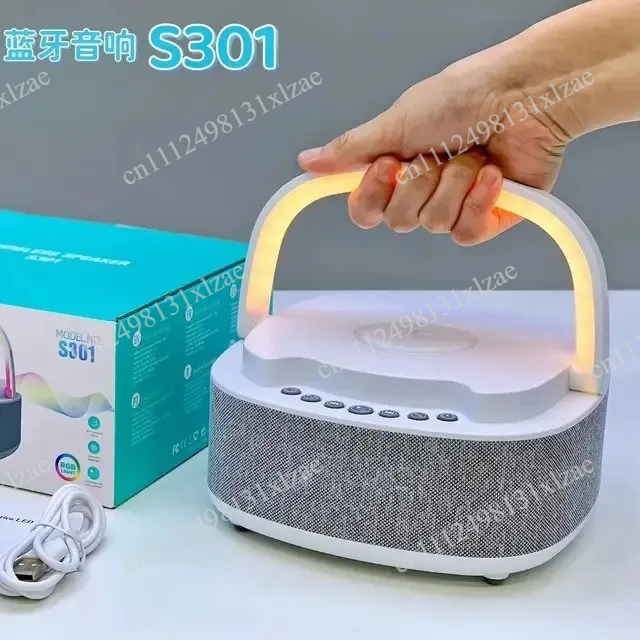 Smart Home Security - Bluetooth speaker S301- LED alarm clock