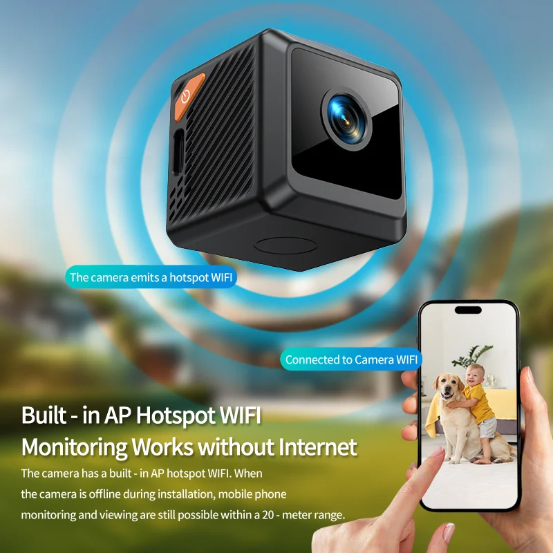 Smart Home Outdoor Camera - W02 1080P mini security protection home