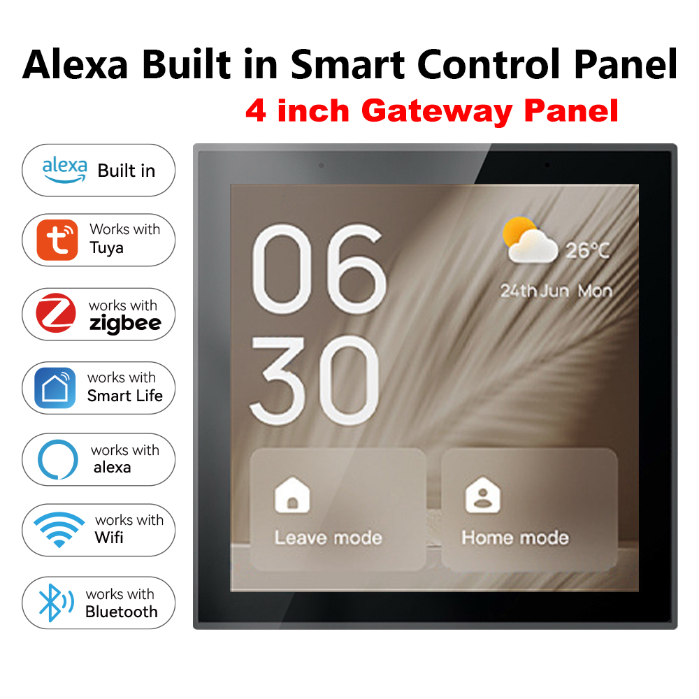 Smart Home Security - 2026 Golden Security TPP01 4 Inch