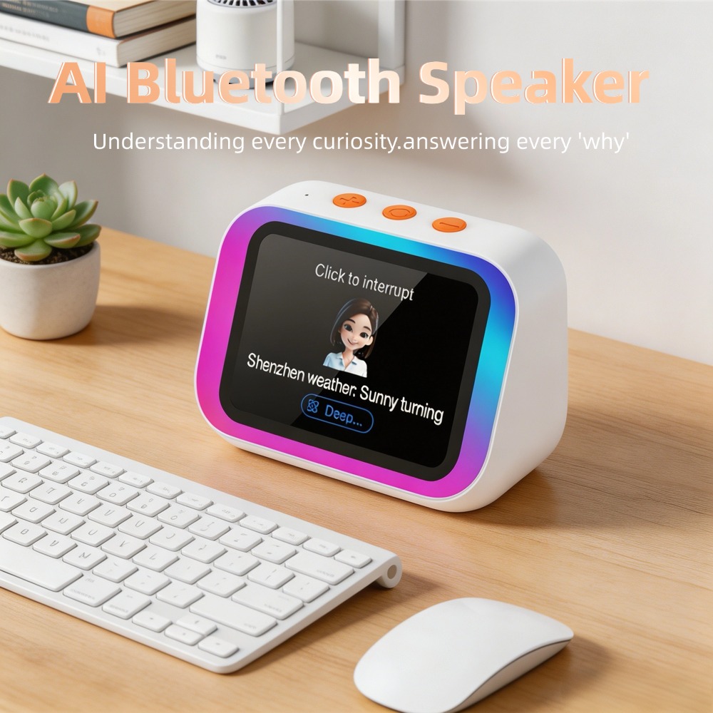 Smart Home Security - AI Bluetooth Speaker 5.4 AI voice