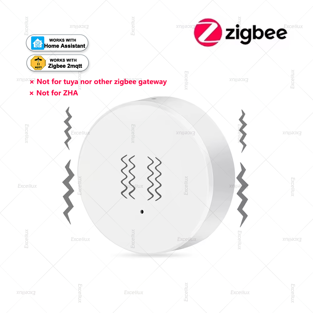 Smart Home Security - Zigbee 3.0 Smart Vibration Sensor Real