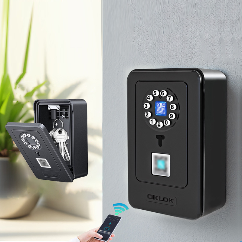 Smart Home Security - Intelligent Padlock Hang Design Password Storage