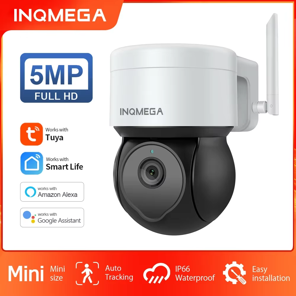Smart Home Camera Ezviz - INQMEGA 5MP Tuya Outdoor PTZ Camera