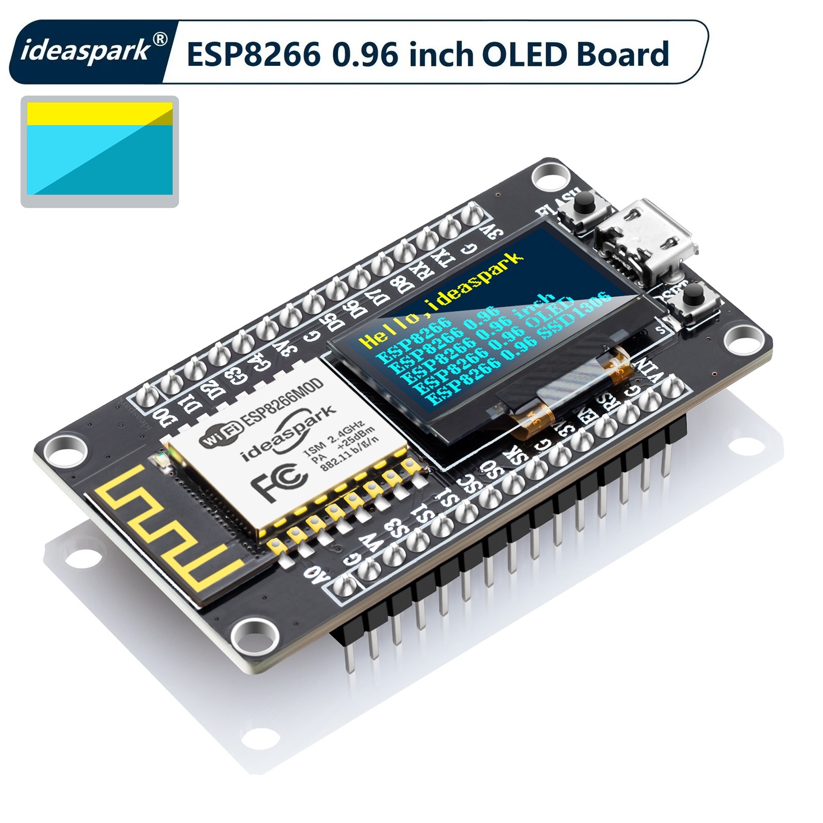 Smart Home Esp8266 - NodeMCU ESP8266 Development Board with 0.96‘’