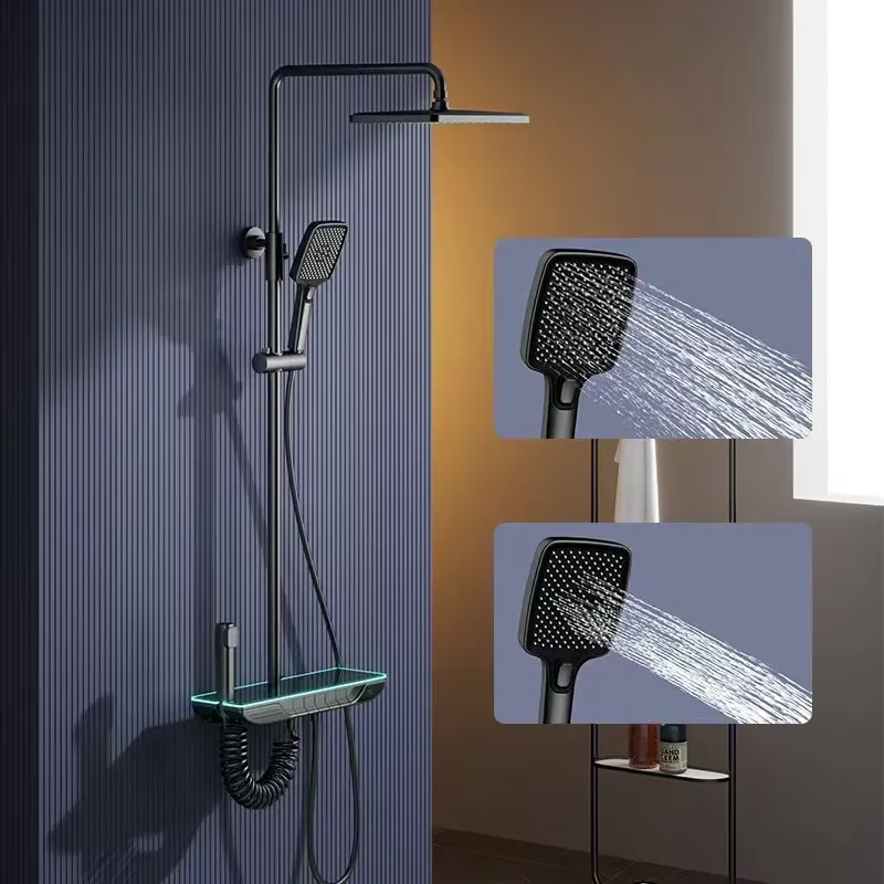 Smart Home - Smart Digital Thermostatic Shower Set Brass
