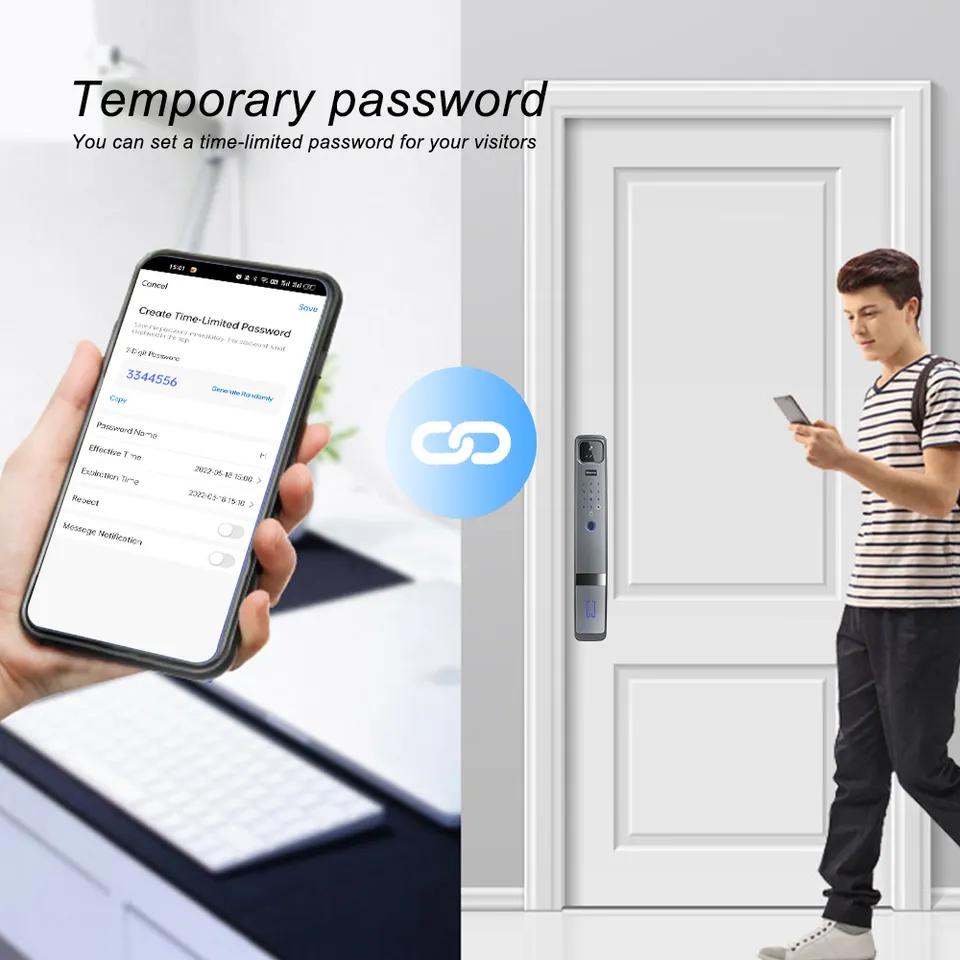 Facial Recognition Fingerprint - Wifi Doorbell Camera ulasan dan harga