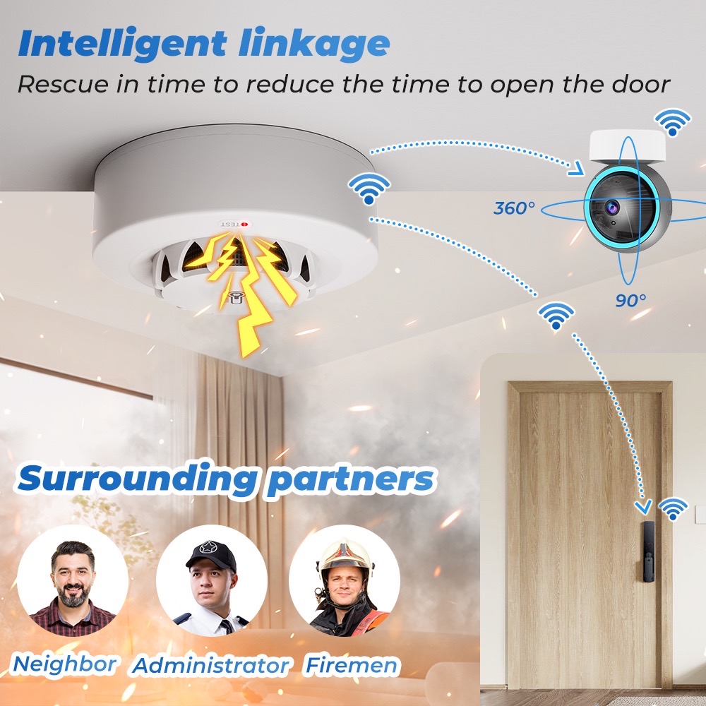 Tuya WiFi Temperature and Humi - Smart Home Security ulasan dan harga