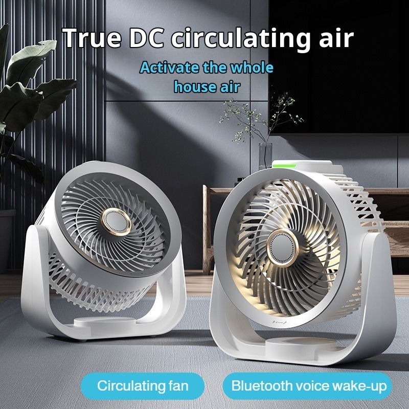 Smart Desk Fan Voice Activated - Smart Home Usb ulasan dan harga