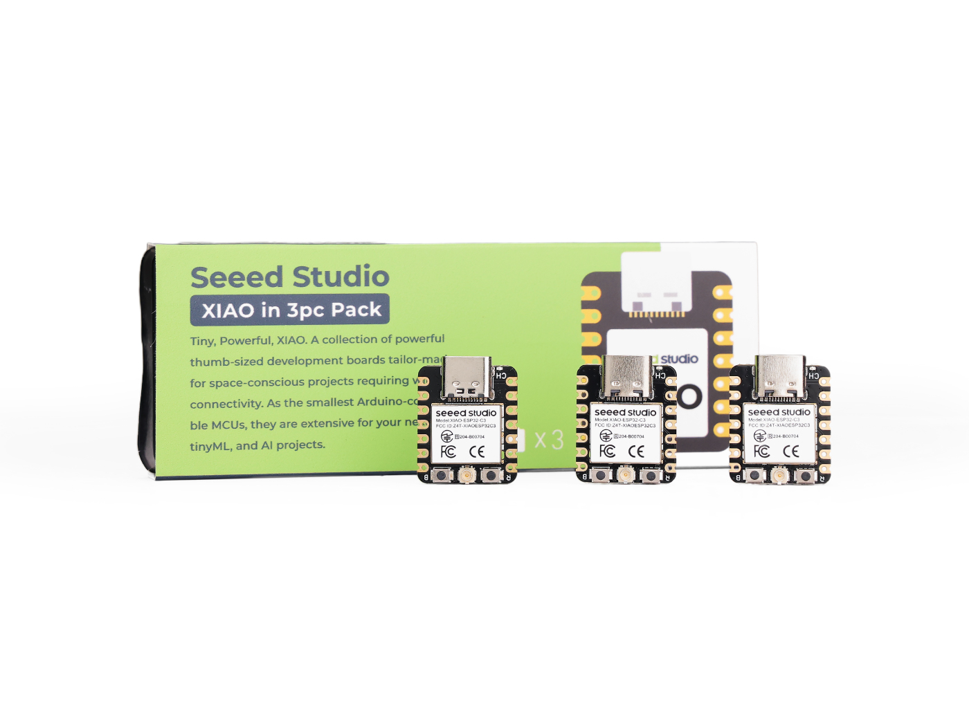 3PCS Pack XIAO ESP32C3 Mini De - Smart Home Esp32 ulasan dan harga