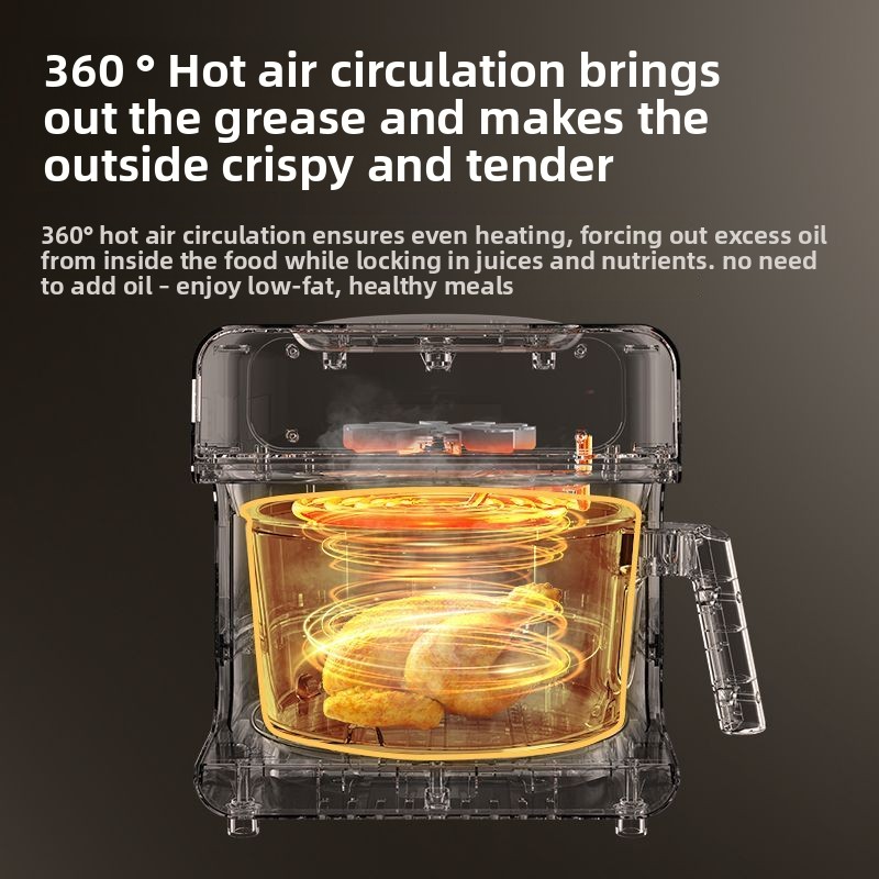 Visual air fryer, home smart v - Smart Home Oven ulasan dan harga