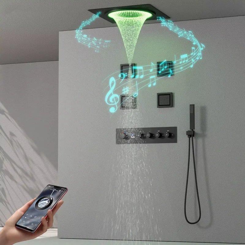 Smart LED Shower Set Bathroom  - Smart Home ulasan dan harga