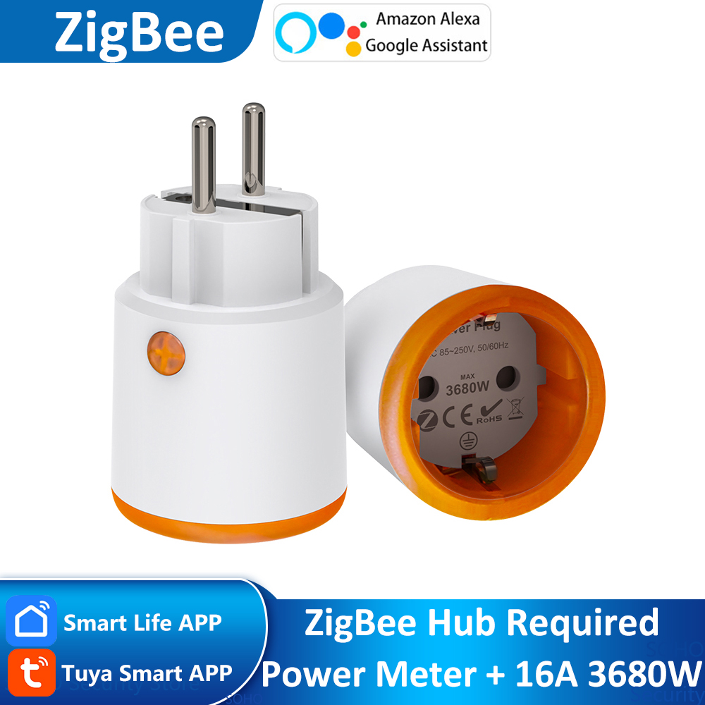 EU 16A Tuya ZigBee Smart Home  - Smart Energy Monitor ulasan dan harga