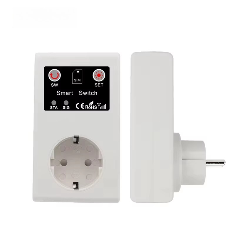 16A EU GSM Power Socket 3000W  - Smart Home Remote Control ulasan dan harga