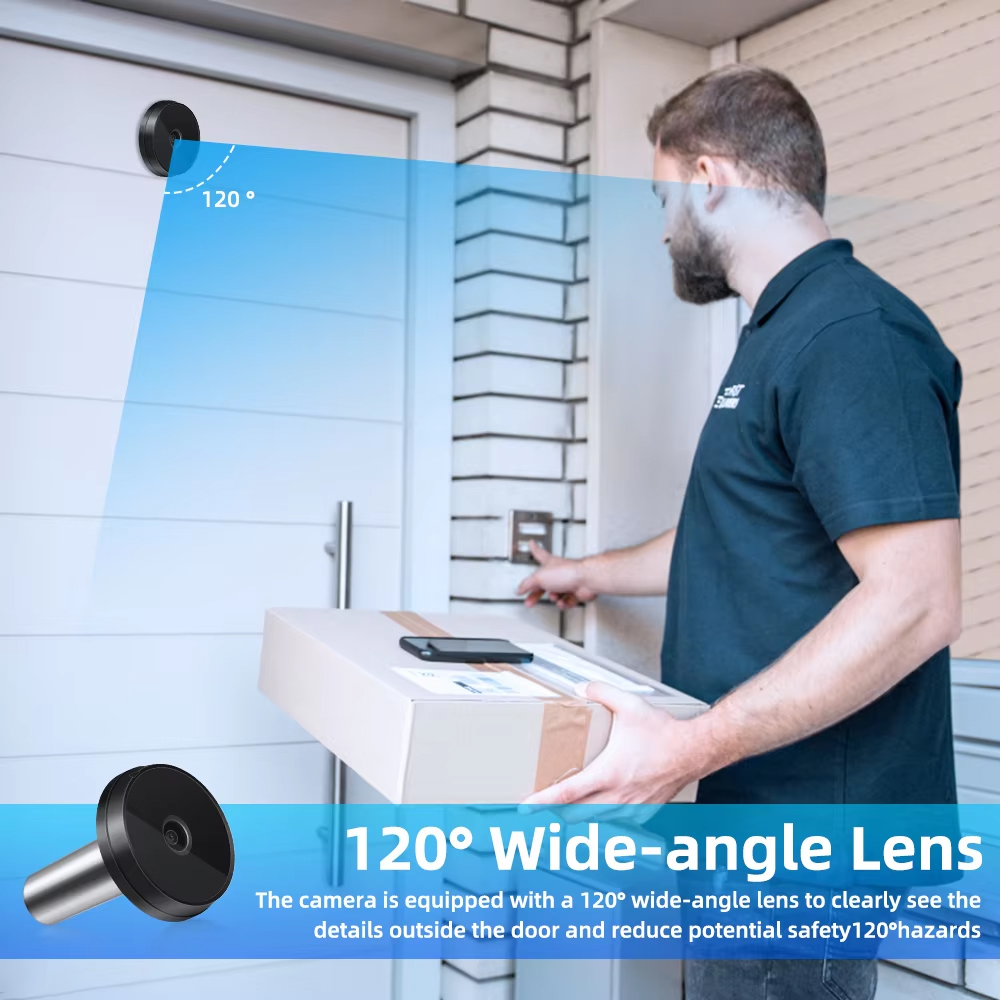 Hollarm 3.5 Inch Wireless Door - Smart Home Outdoor Camera ulasan dan harga