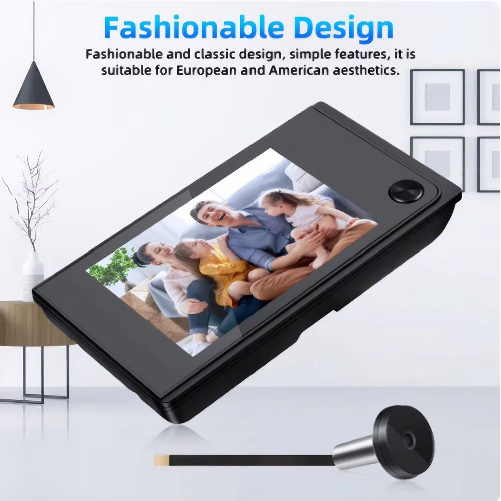 Hollarm 3.5 Inch Wireless Door - Smart Home Outdoor Camera ulasan dan harga