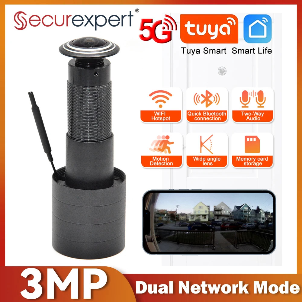 3MP HD 2.4G/5G WiFi Door Viewe - Smart Home Camera Ezviz ulasan dan harga