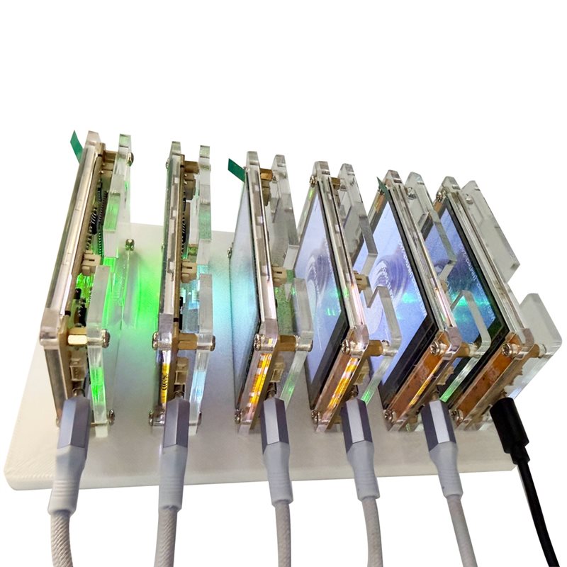 6X 1000KH/S Nmminer Nerdminer+ - Upgrade Smart Home ulasan dan harga