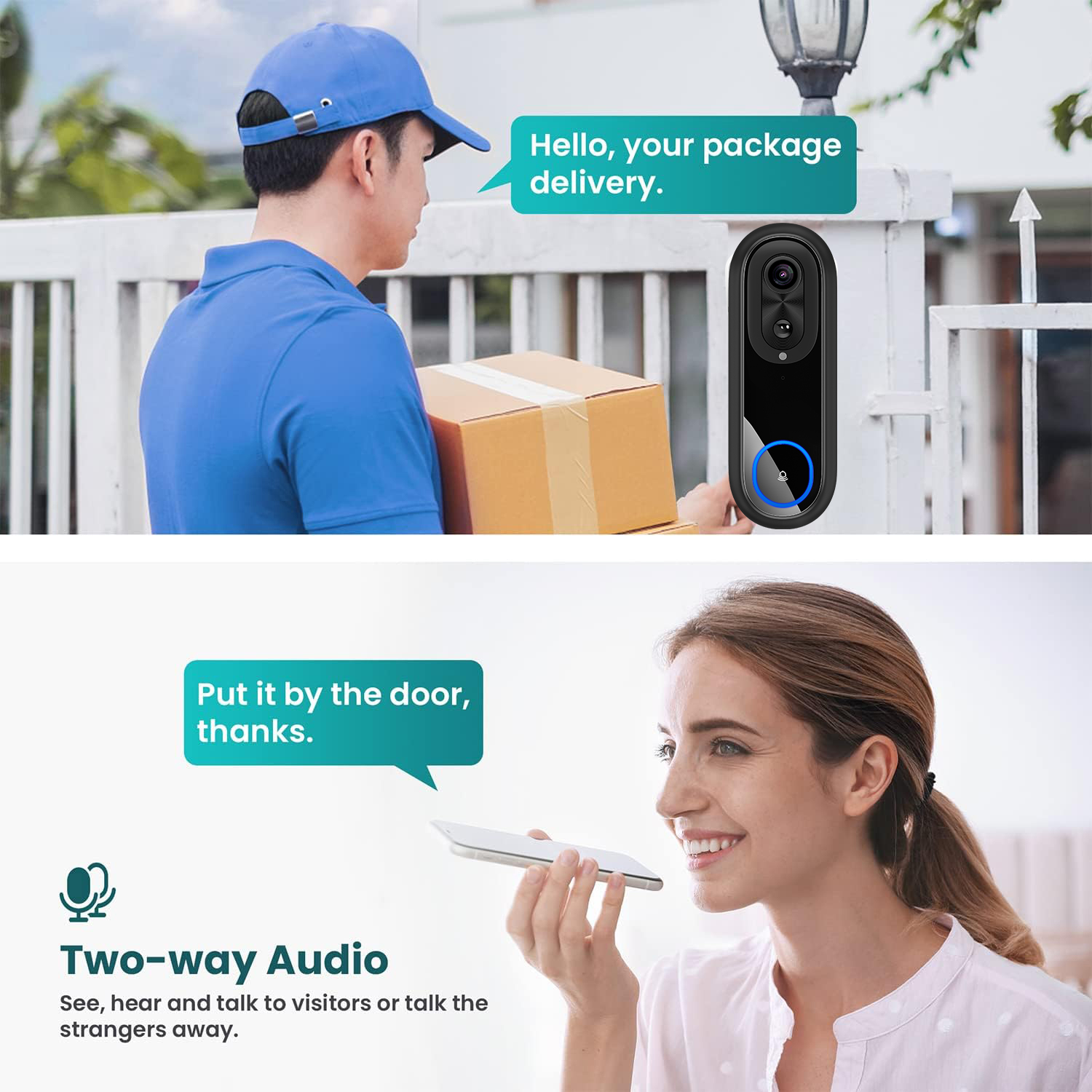 5G 2.4G WiFi Video Doorbell 10 - Wifi Doorbell Camera ulasan dan harga