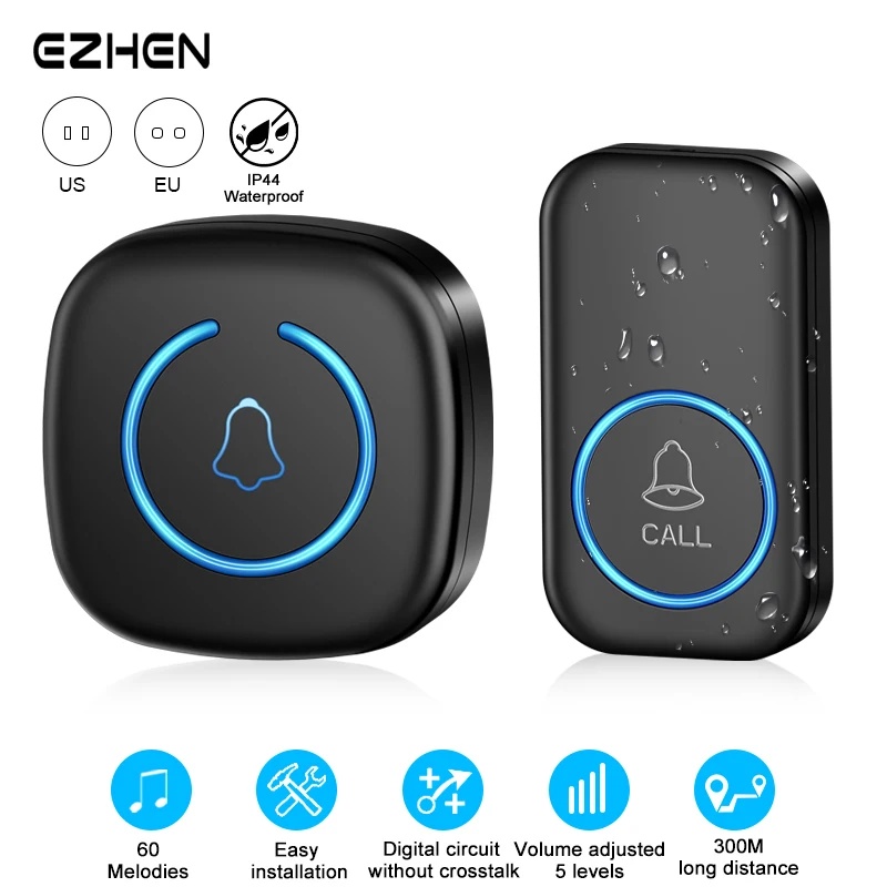 Wireless Doorbell Intelligent  - Smart Home Europe ulasan dan harga