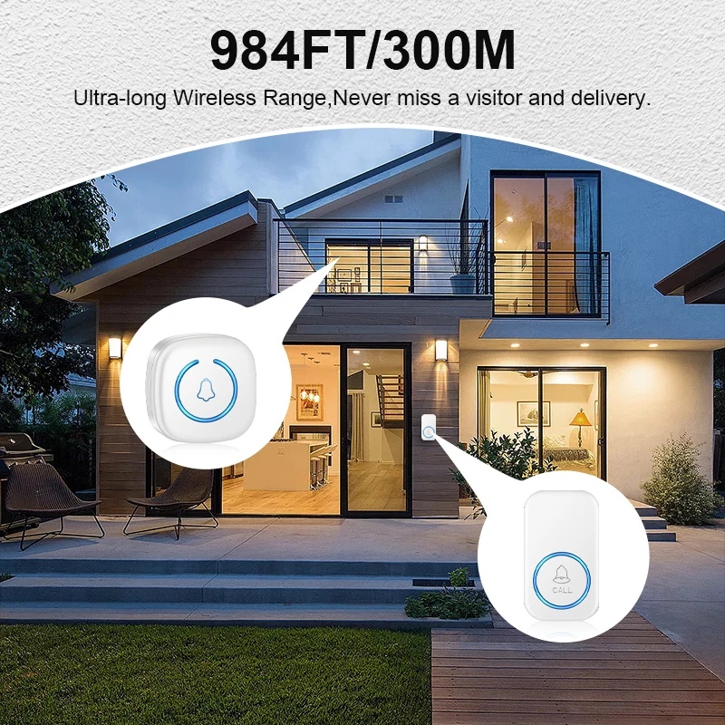 Wireless Doorbell Intelligent  - Smart Home Europe ulasan dan harga