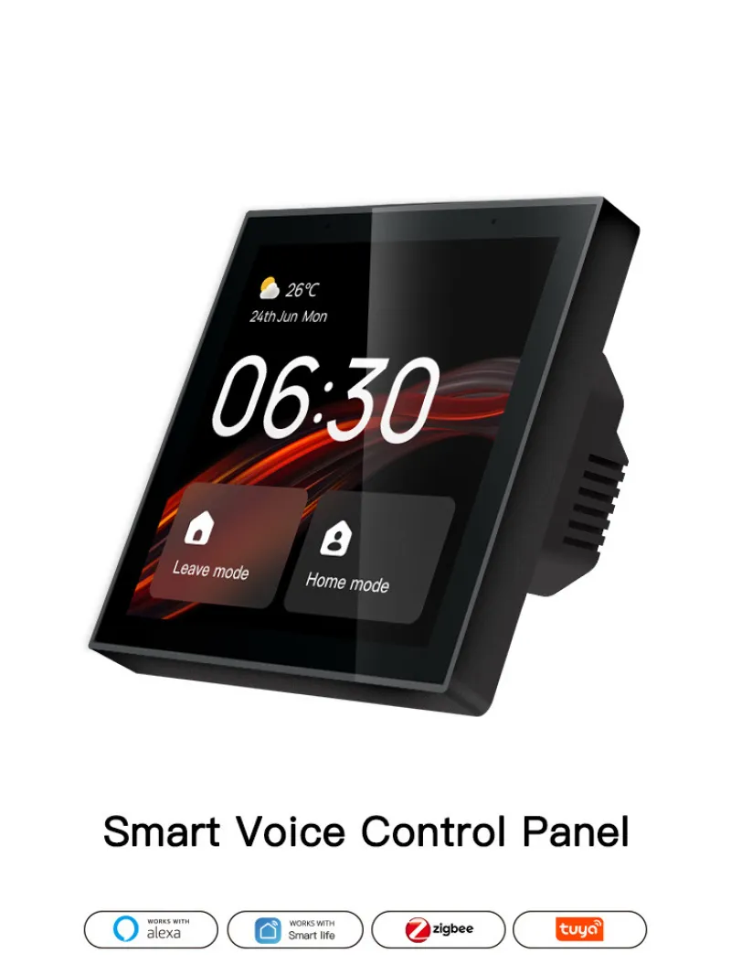 Tuya Smart Home 4-Inch Full-Sc - Smart Home Ir ulasan dan harga