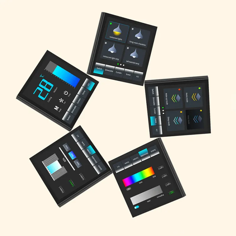 Tuya Smart Home 4-Inch Full-Sc - Smart Home Ir ulasan dan harga