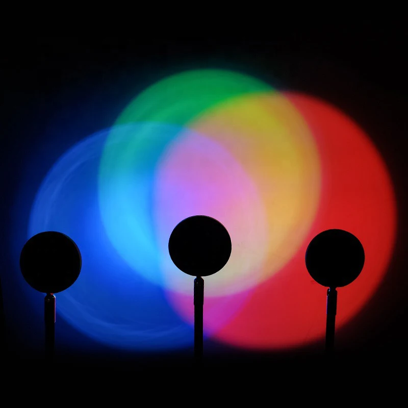 Smart LED Sunset Lamp Colorful - Smart Home Sistem ulasan dan harga