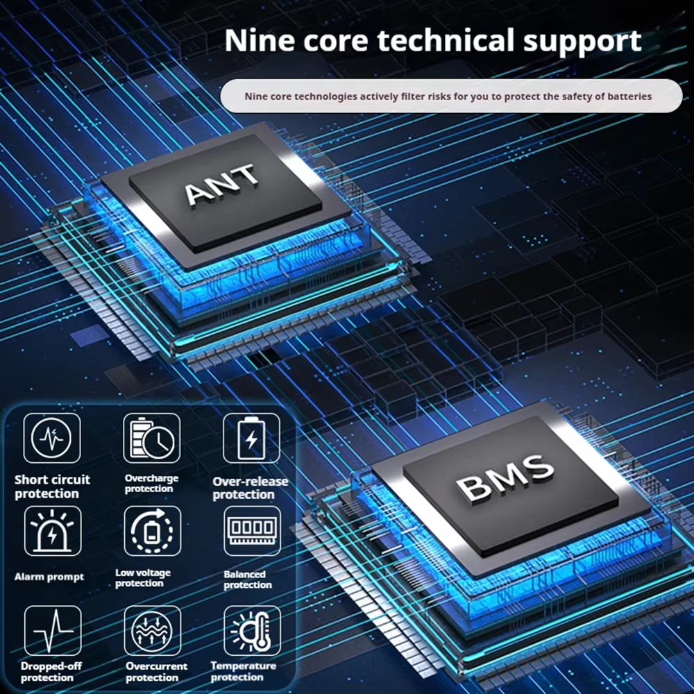 Smart BT ANT BMS 7S-32S 80A 48 - Smart Energy Monitor ulasan dan harga