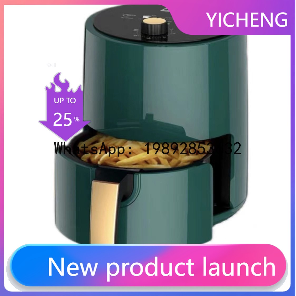 S5.12  Air fryer smart large c - Smart Home Oven ulasan dan harga