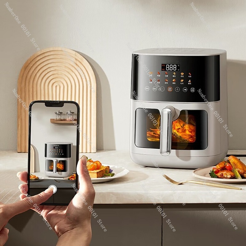 Home Kitchen Visible Air Fryer - Smart Home Oven ulasan dan harga