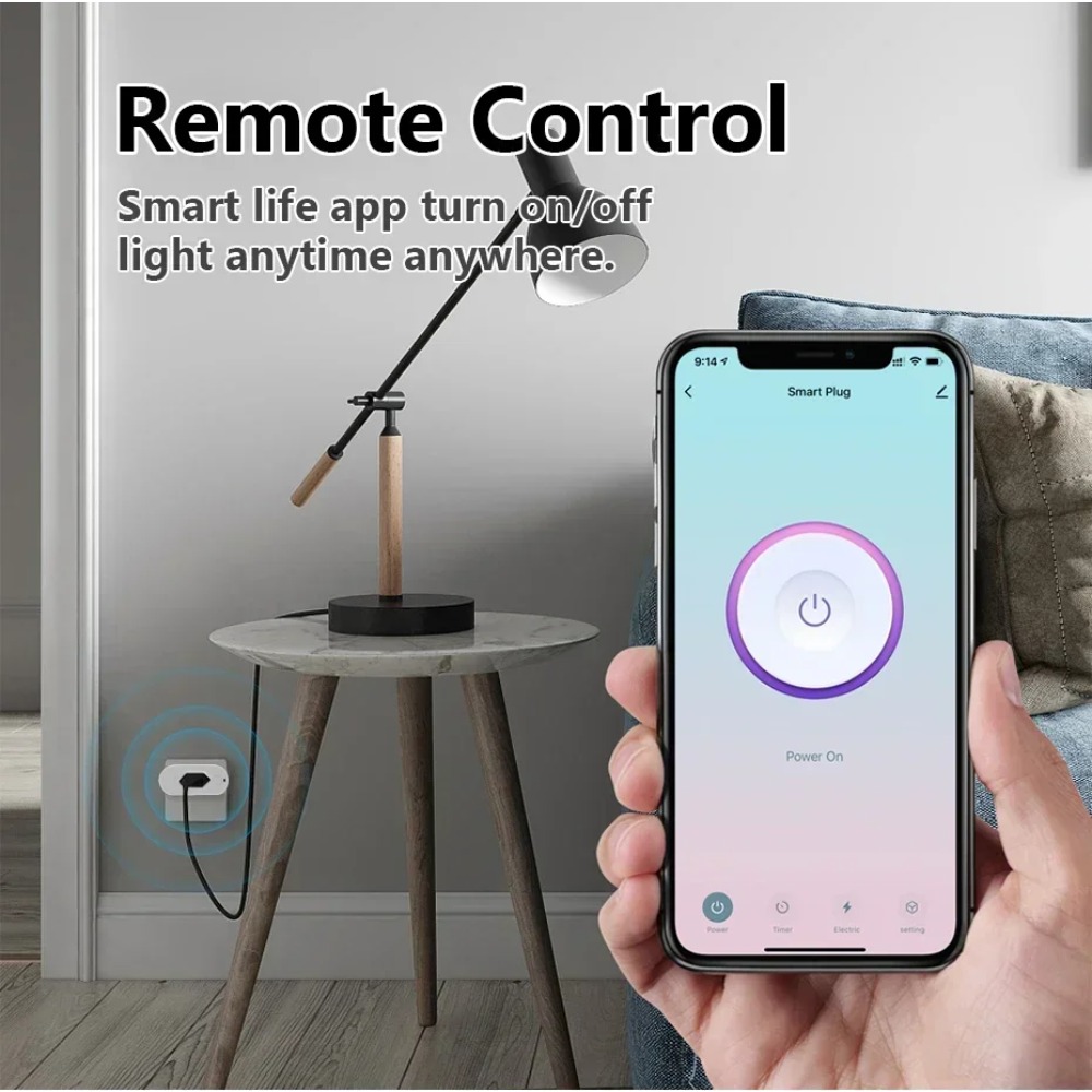 UNKAS Works with Tuya Brazil P - Smart Home Or Smart Home ulasan dan harga