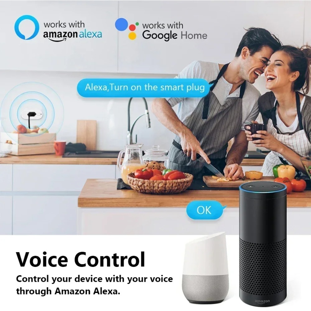 UNKAS Works with Tuya Brazil P - Smart Home Or Smart Home ulasan dan harga