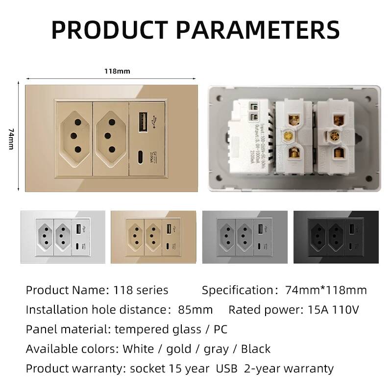Herepow Brazil Standard Dual U - Smart Home Or Smart Home ulasan dan harga