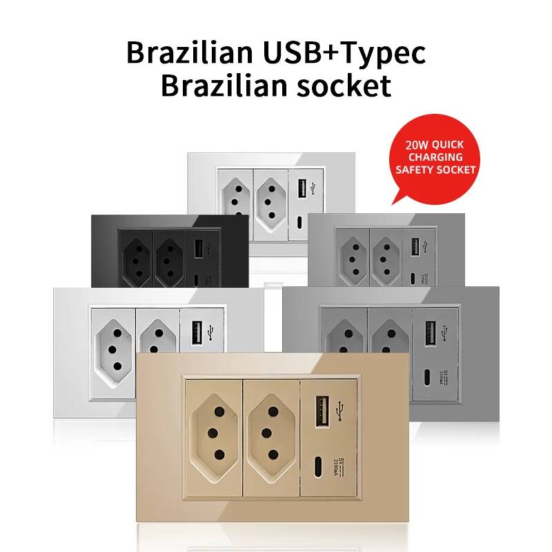 Herepow Brazil Standard Dual U - Smart Home Or Smart Home ulasan dan harga