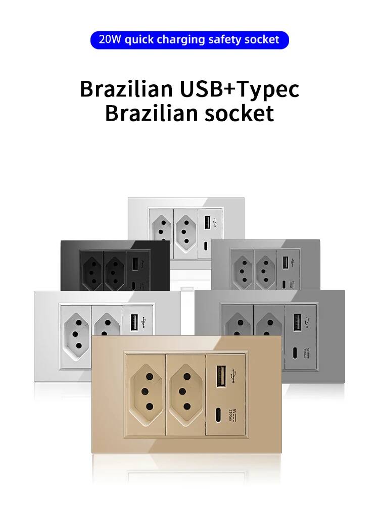 Herepow Brazil Standard Dual U - Smart Home Or Smart Home ulasan dan harga