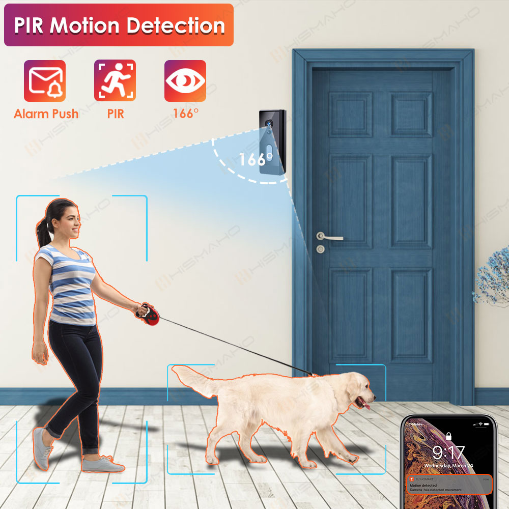 Tuya WiFi Doorbell Camera Outd - Smart Home Outdoor Camera ulasan dan harga